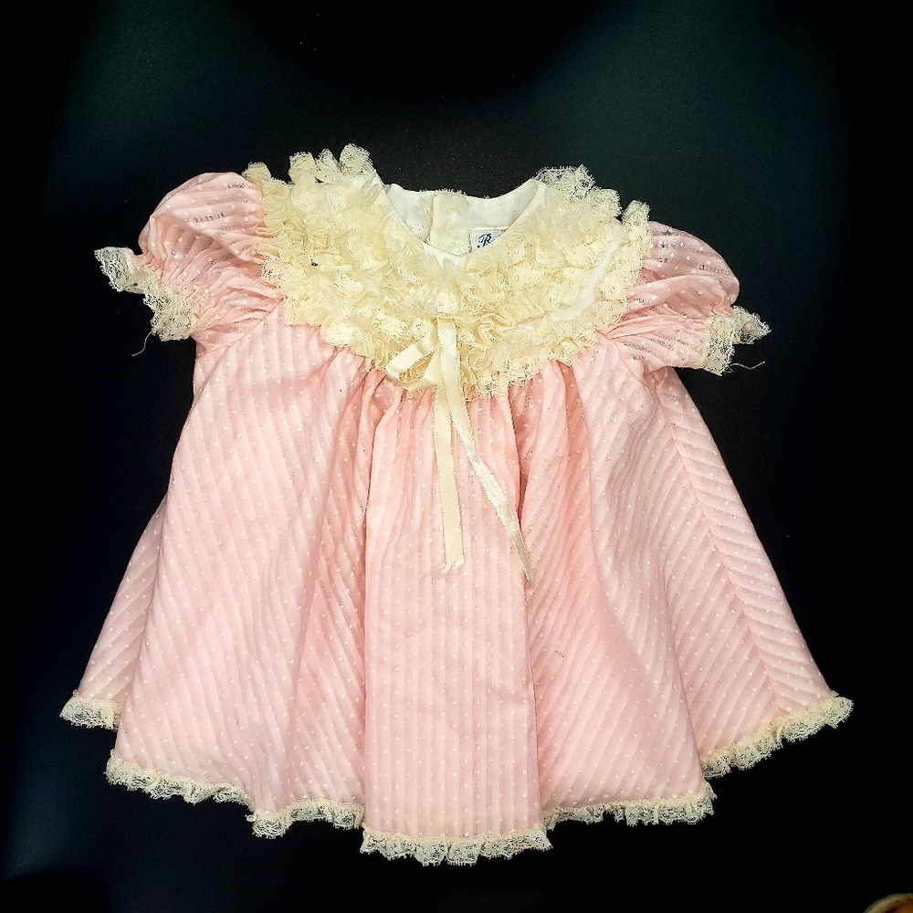 Bryan Xl Pink Vintage Baby Dress #336

Bryan 
Xl